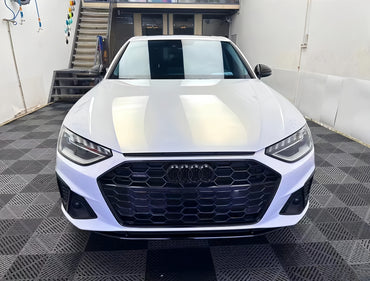 Anole Glossy White Gold Vinyl Car Wrap