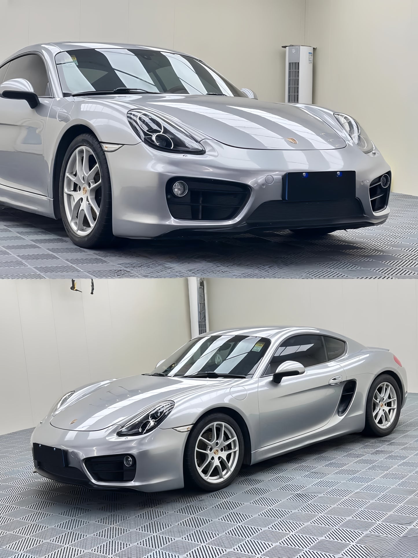 Anole Glossy Metallic Metal Silver Car Vinyl Wrap