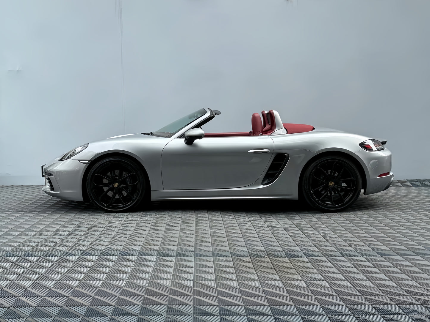 Anole Glossy Metallic Metal Silver Car Vinyl Wrap