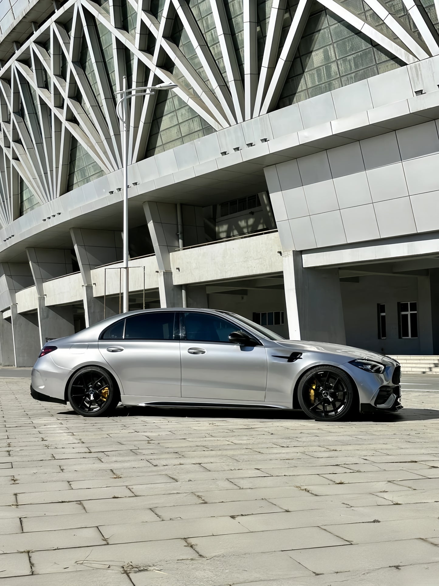 Anole Glossy Metallic Metal Silver Car Vinyl Wrap