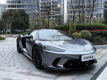 Anole Glossy Metallic Titanium Gray Vinyl Car Wrap