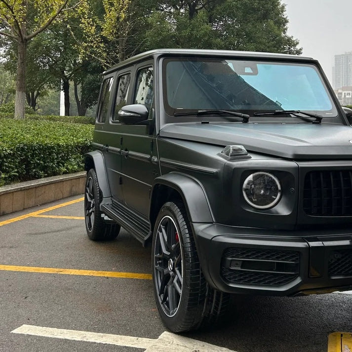 Anole Super Matte Black Vinyl Car Wrap