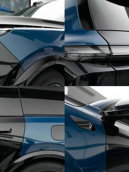 Anole Glossy Metallic Indigo Blue Montego Blue Vinyl Car Wrap