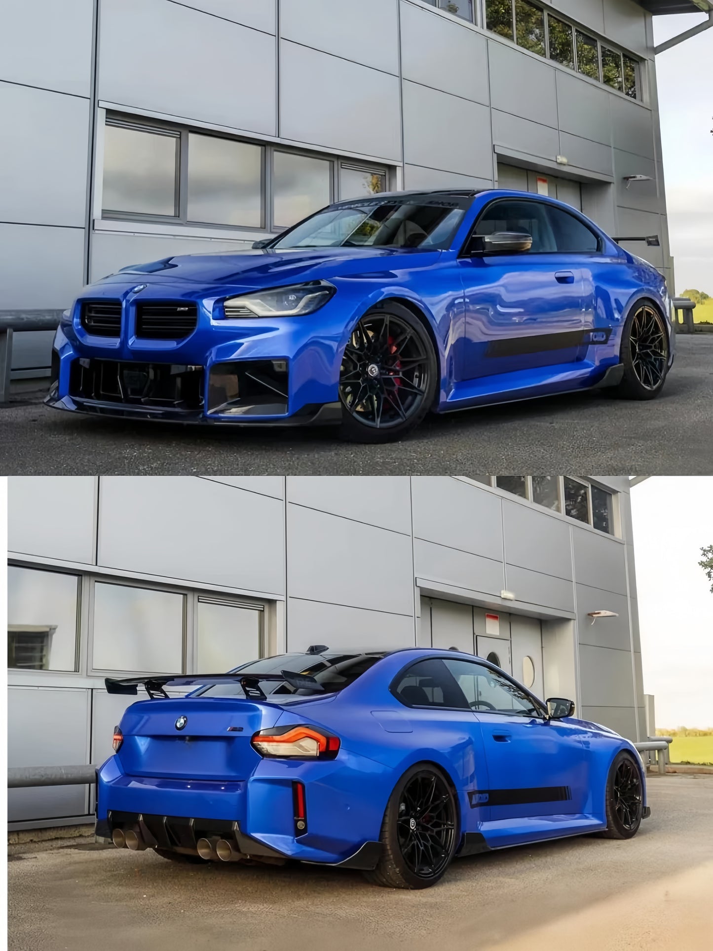 Anole Glossy Metallic Cobalt Blue Car Vinyl Wrap
