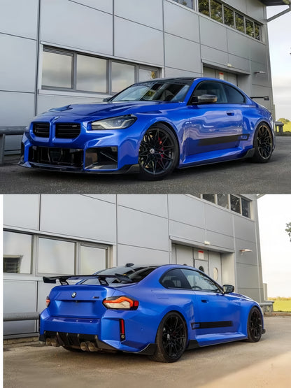 Anole Glossy Metallic Cobalt Blue Car Vinyl Wrap