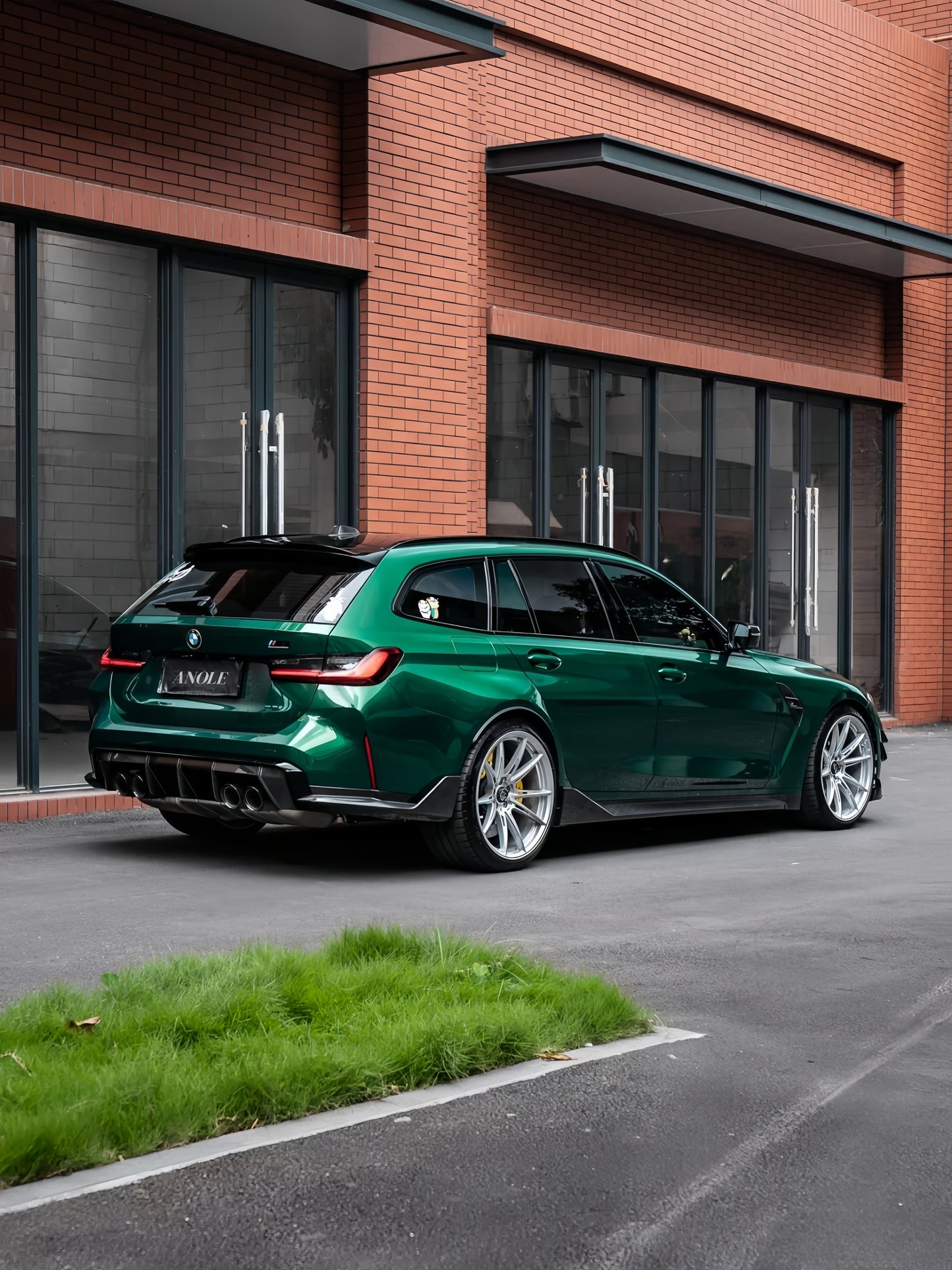 Anole Glossy Metallic La Salle Green Agate Green Vinyl Car Wrap