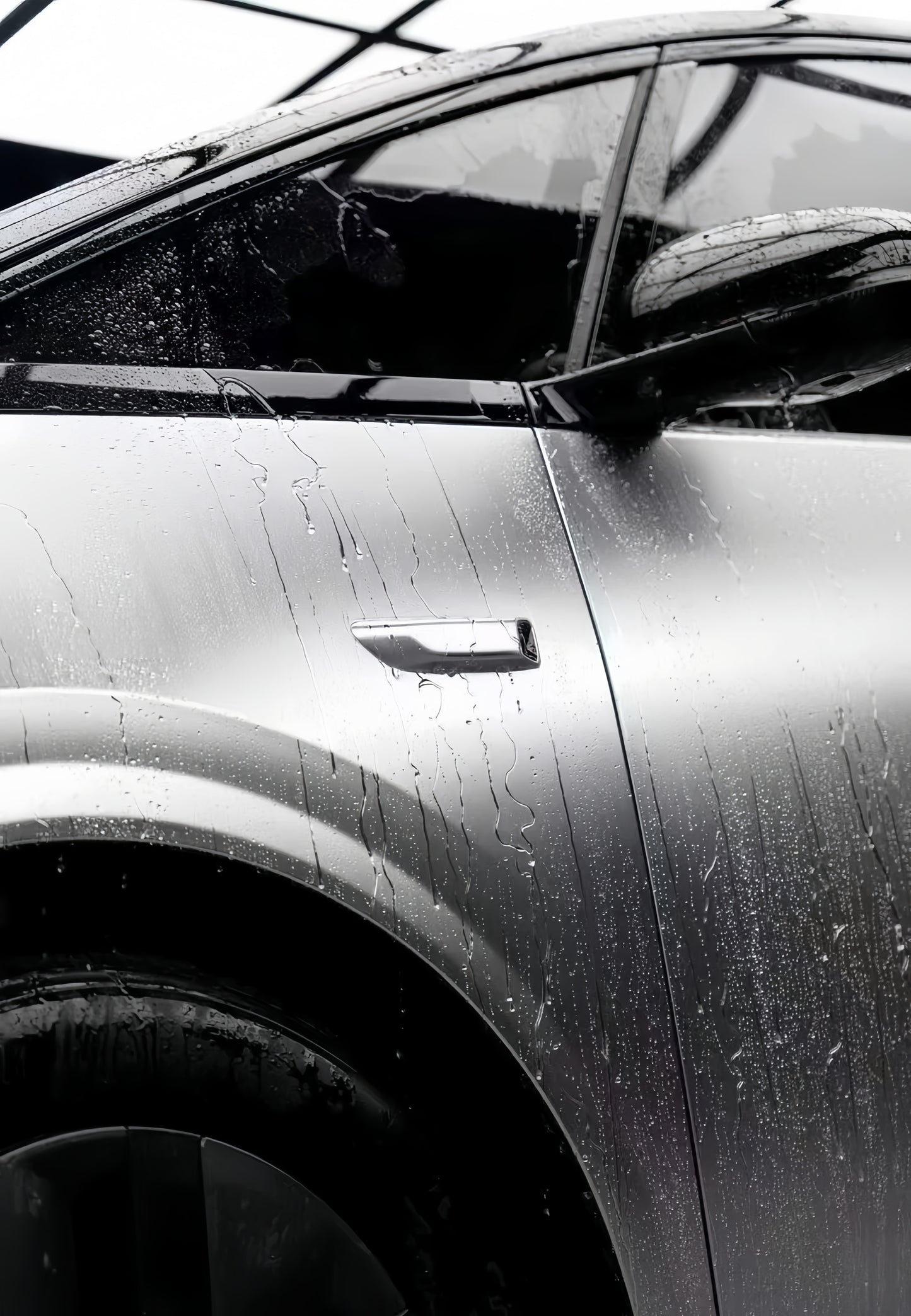Anole Matte Chrome Silver Stain Ceramics Silver Vinyl Car Wrap