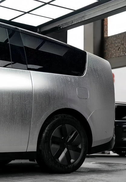 Anole Matte Chrome Silver Stain Ceramics Silver Vinyl Car Wrap