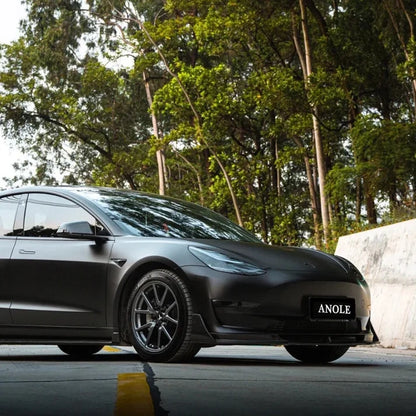 Anole Matte Satin Black Vinyl Wrap