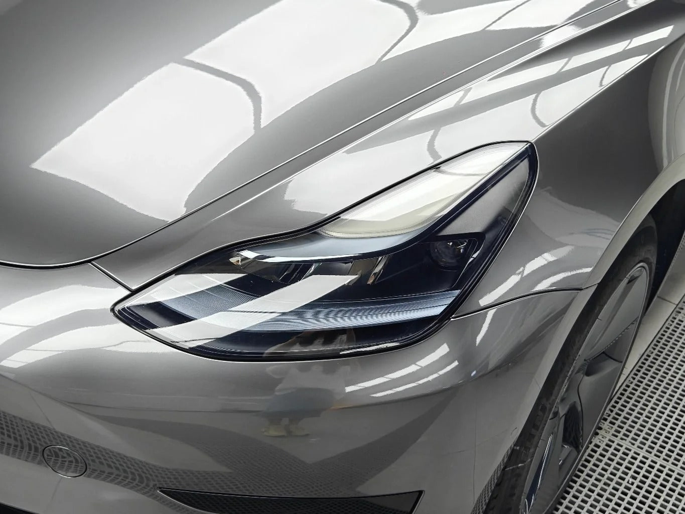 Anole Glossy Metallic Brown Gray Car Vinyl Wrap