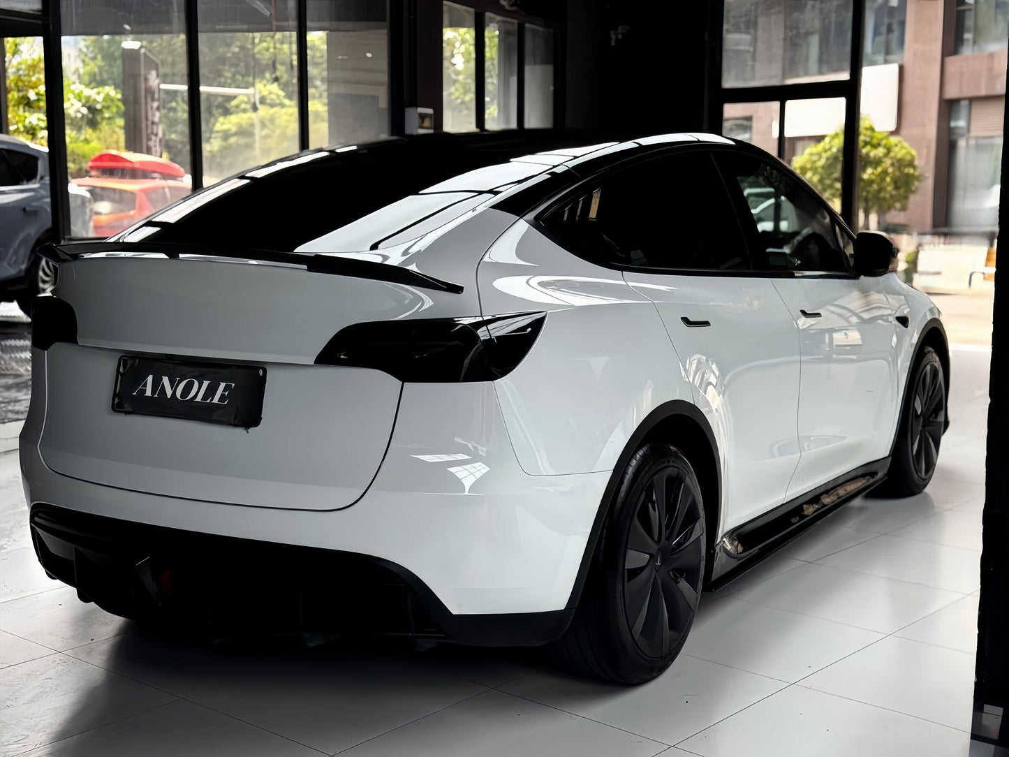 Anole High Glossy Crystal White Vinyl Car Wrap