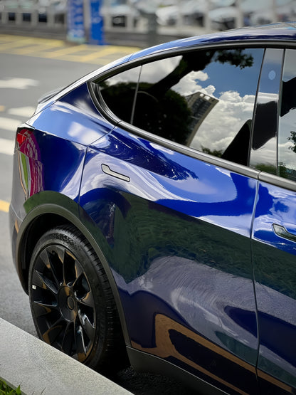 Anole Glossy Metallic Tanzanite Blue Vinyl Car Wrap