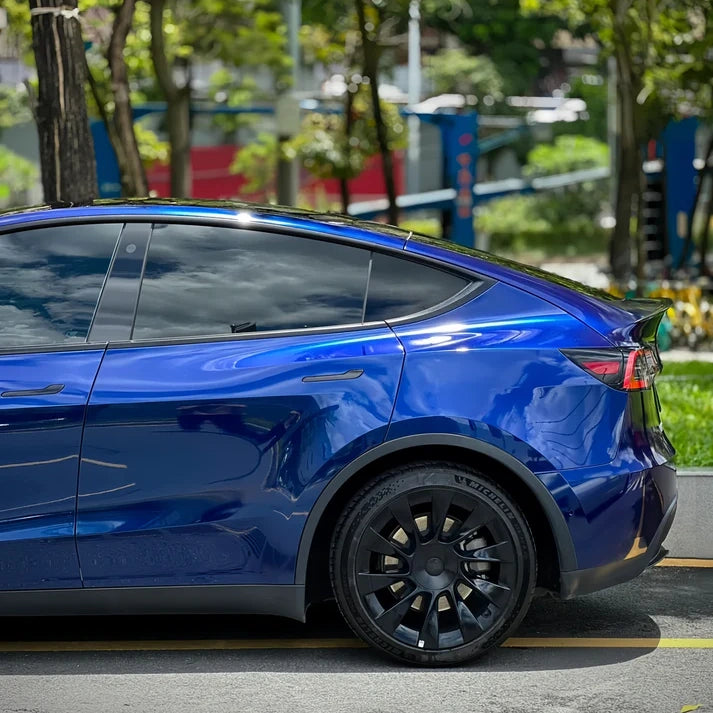 Anole Glossy Metallic Tanzanite Blue Vinyl Car Wrap
