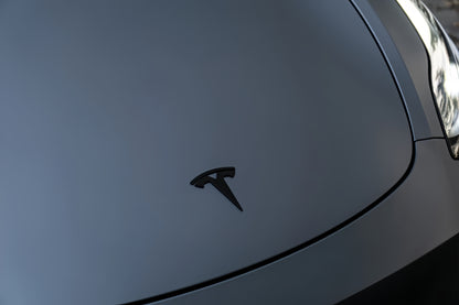 Anole Matte Silk Gray Blue Vinyl Car Wrap