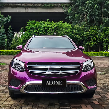Anole Glossy Metallic Grape Purple Car Vinyl Wrap