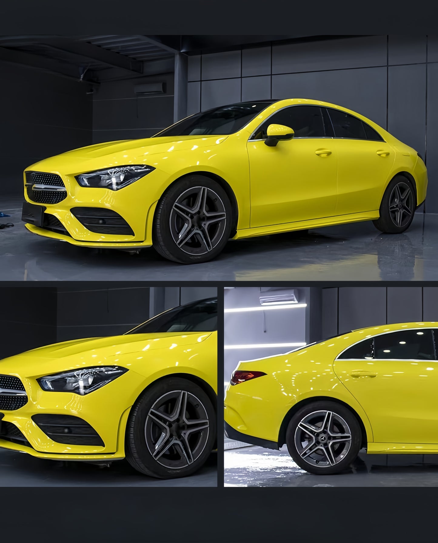 Anole High Glossy Maize Yellow Vinyl Car Wrap