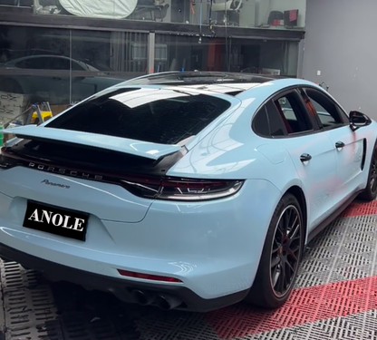 Anole Super Glossy Glacier Blue Vinyl Wrap Car