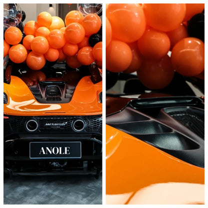 Anole High Glossy McLaren Orange Car Vinyl Wrap