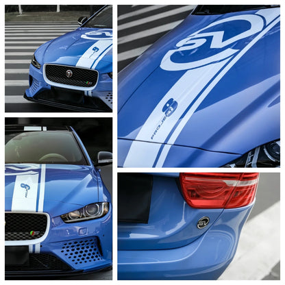 Anole High Glossy  Abudhabi Blue Vinyl Car Wrap