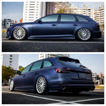 Anole Satin Chrome Saint Patrick Blue Vinyl Car Wrap