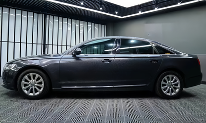 Anole Glossy Metallic Shimmer Black Car Vinyl Wrap
