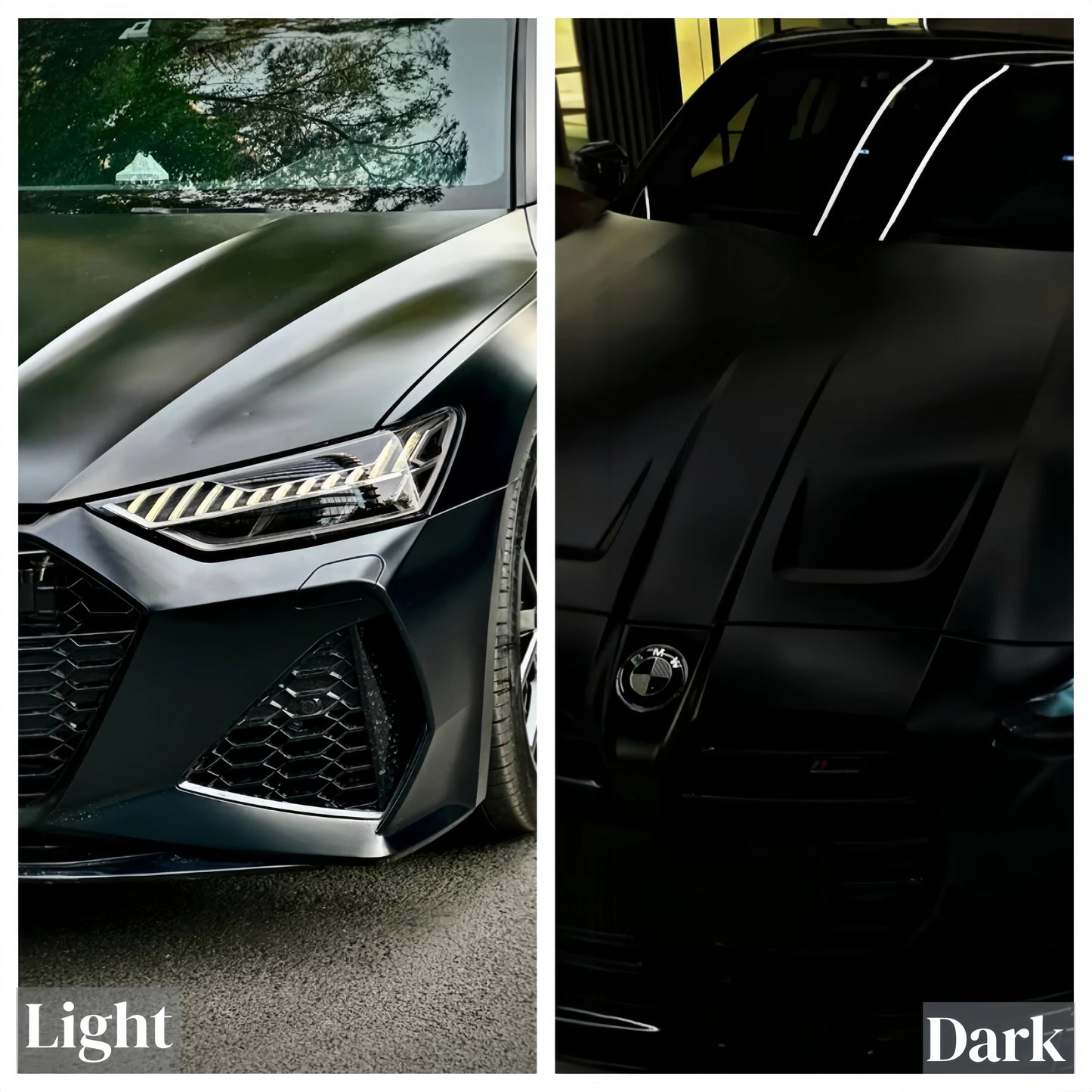 Anole Matte Satin Black Vinyl Wrap