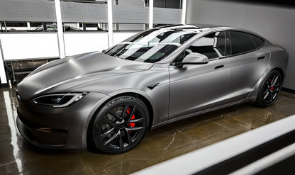 Anole Matte Metallic Gray Vinyl Car Wrap