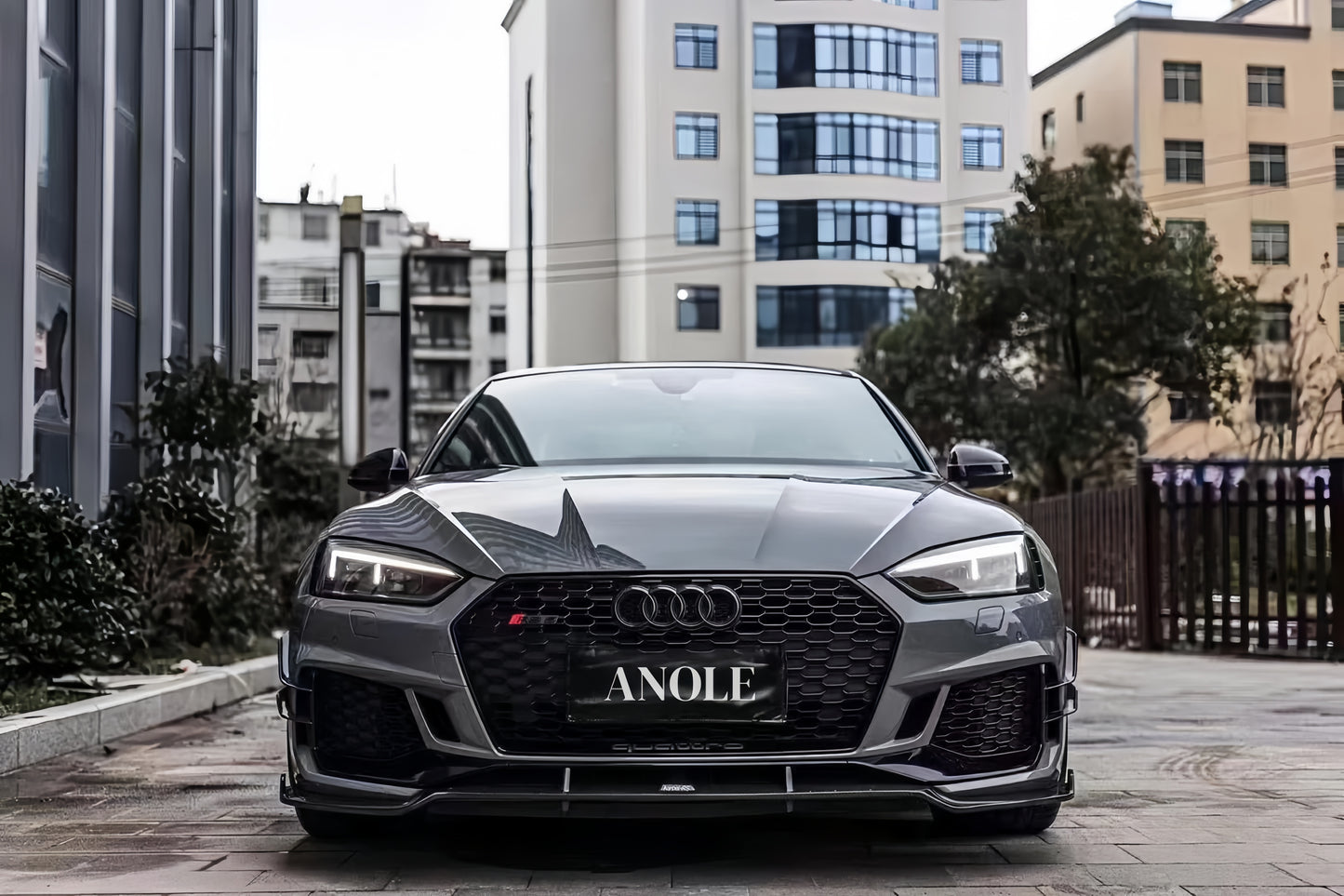 Anole Super Glossy Nardo Gray vinyl Car wrap