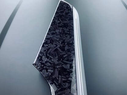 Anole Super Gloss Carbon Fiber Forging Black Vinyl Wrap