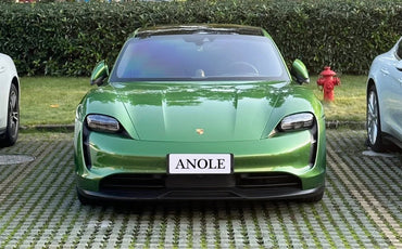 Anole Glossy Metallic Mamba Green Vinyl Car Wrap