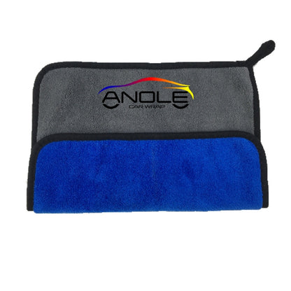 3 Pcs Anole Coral Fleece Car Wash Towel 30*40cm（800g/m²）