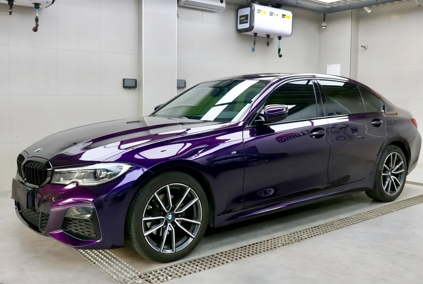 Anole Gloss Plus Midnight Purple Car Vinyl Wrap
