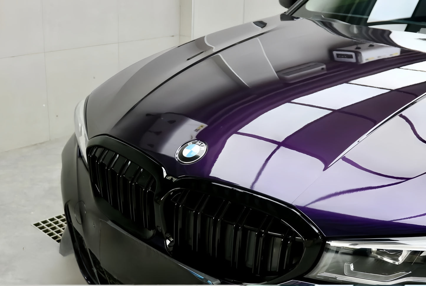 Anole Gloss Plus Midnight Purple Car Vinyl Wrap