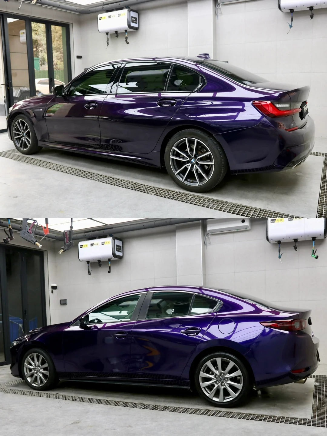 Anole Gloss Plus Midnight Purple Car Vinyl Wrap