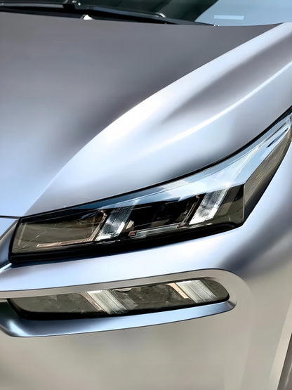 Anole Matte Metallic Gray Vinyl Car Wrap