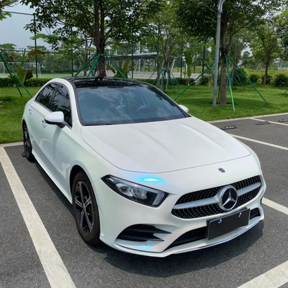 Anole High Glossy White to Blue Car Wrap Vinyl