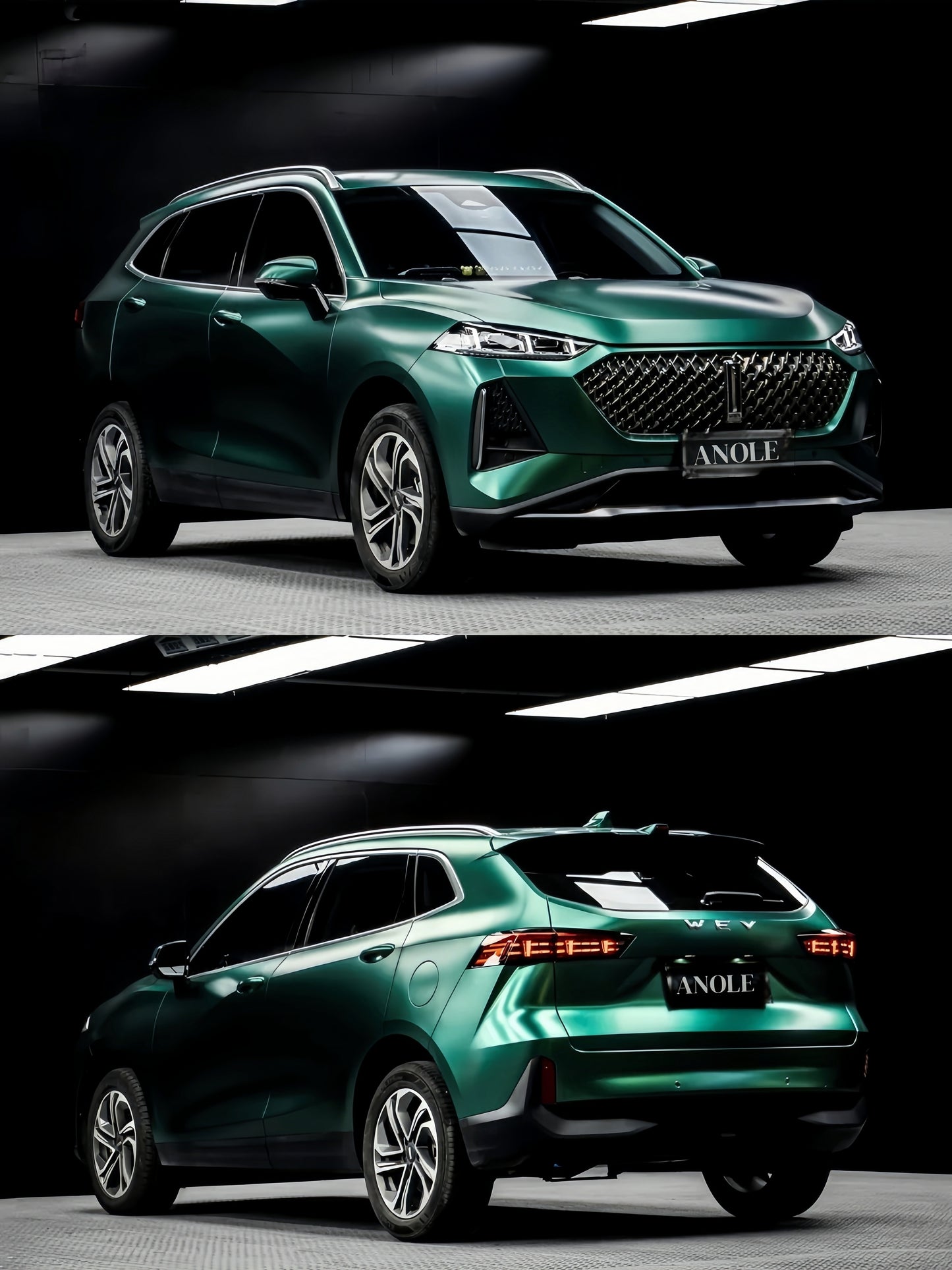 Anole Satin Chrome Paolo Veronese Green Vinyl Car Wrap