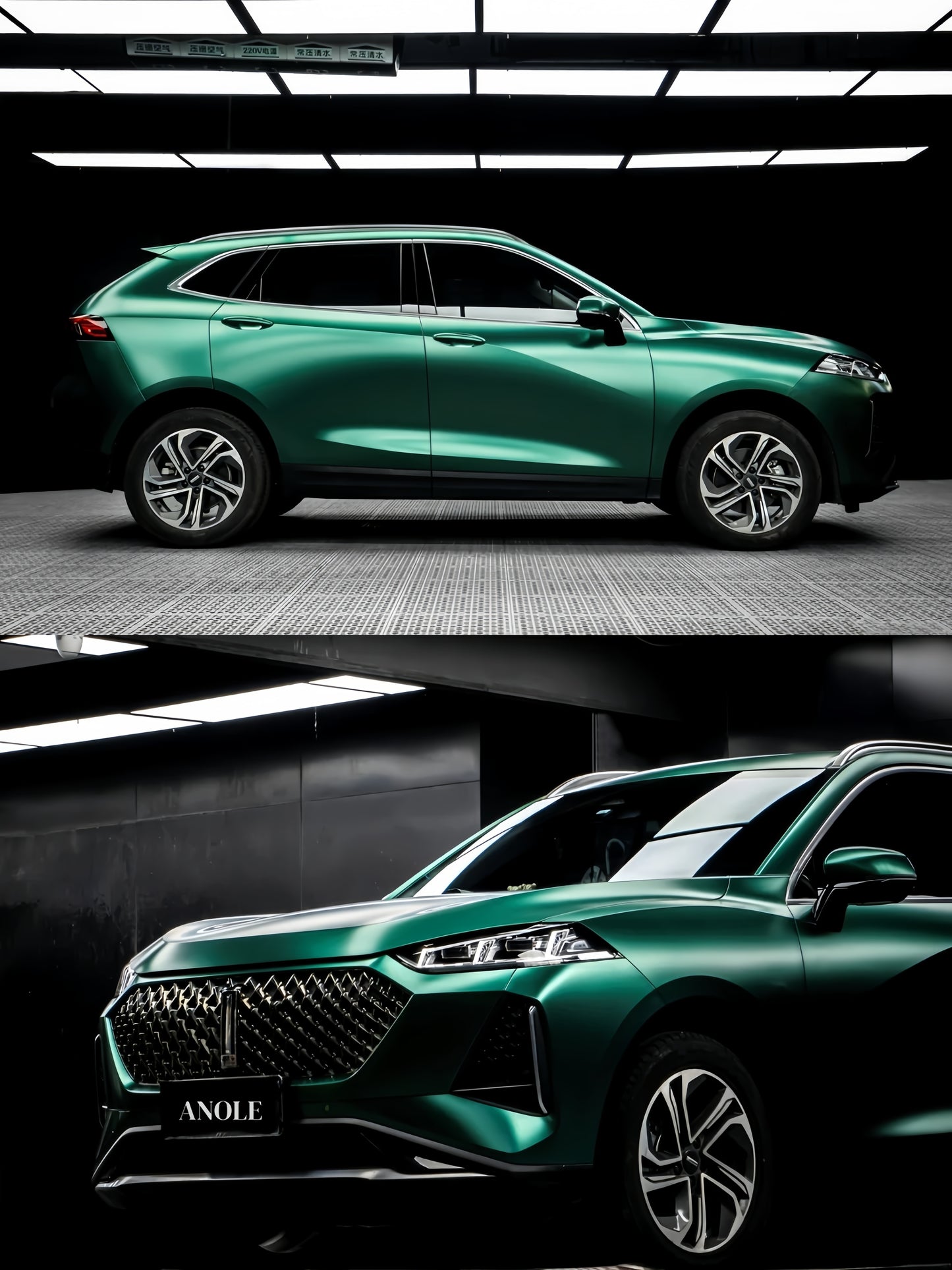 Anole Satin Chrome Paolo Veronese Green Vinyl Car Wrap