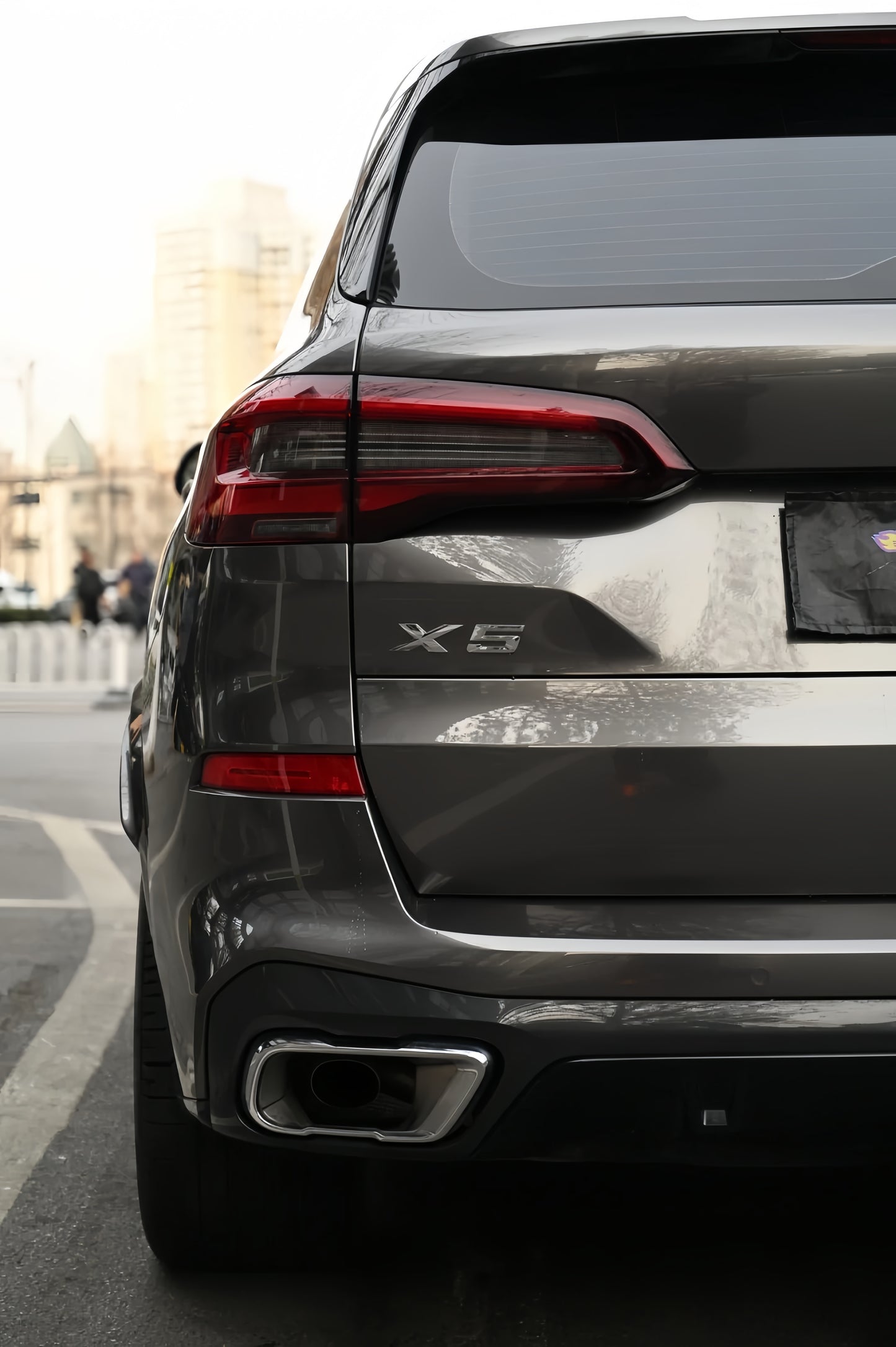 Anole Glossy Metallic Stone Gray Vinyl Car Wrap