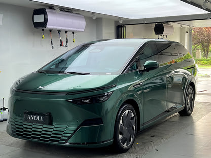Anole Glossy Metallic Sacramento Green Car Vinyl Wrap