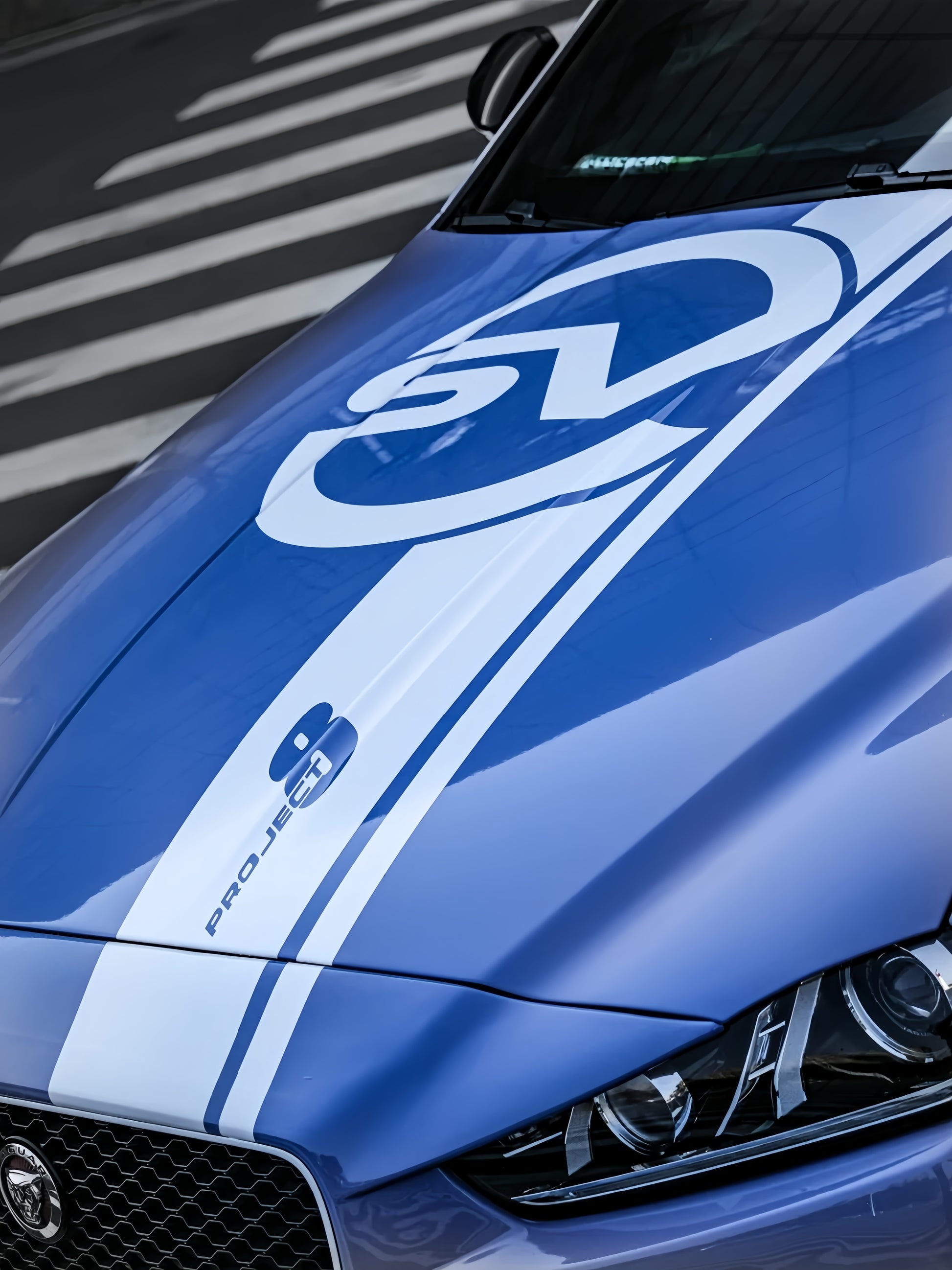 Anole High Glossy  Abudhabi Blue Vinyl Car Wrap