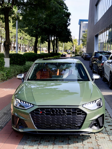Anole Glossy Metallic District Green Car Vinyl Wrap