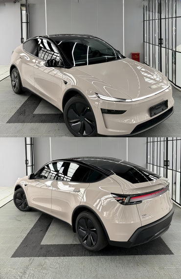Anole High Glossy Pink Gray Car Vinyl Wrap