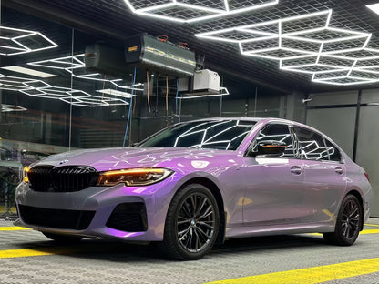 Anole TPU Magic Candy Flip Grey Purple Color PPF Paint Protection Film