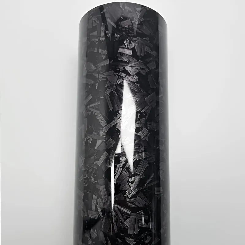 Anole Super Gloss Carbon Fiber Forging Black Vinyl Wrap
