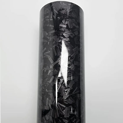 Anole Super Gloss Carbon Fiber Forging Black Vinyl Wrap