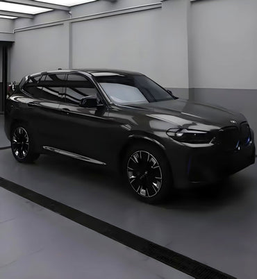 Anole Glossy Metallic Silver Gray Vinyl Car Wrap