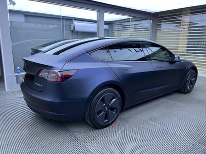 Anole Satin Chrome Saint Patrick Blue Vinyl Car Wrap