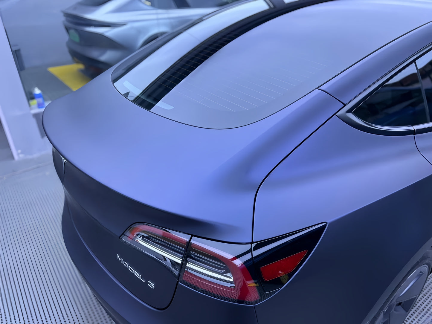 Anole Satin Chrome Saint Patrick Blue Vinyl Car Wrap