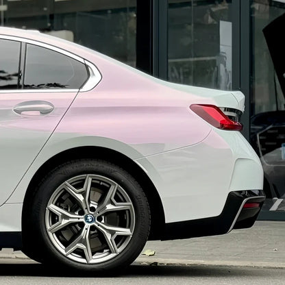 Anole High Glossy White Red Vinyl Car Wrap